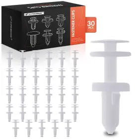 A-premium Aprcf4002 A-premium 30 Pcs Door Panel Retainer 30-pc For Trim Clips White