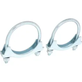 Acc212zf Accurate Exhaust Products Mopar 2-1/2 Inch Clamps
