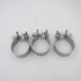 70-0419 Accuseal 3 Pack 2.5 Inch Exhaust Clamps Stainless Steel