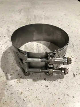Mb9446s200v425 Aeroquip 4 Inch Stainless Steel T-bolt Clamp Mb9446s200v425 Aeroquip 4 Inch Stainless Steel T-bolt Clamp