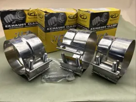 40plsg Alliance 051-12 Lot Of 3 Joint Exhaust Muffler Clamp Band Abp N35 Torctite 304ss