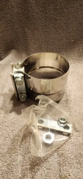 35pls Alliance Abp N35 3.5 Inch Stainless Steal Exhaust Clamp Nos