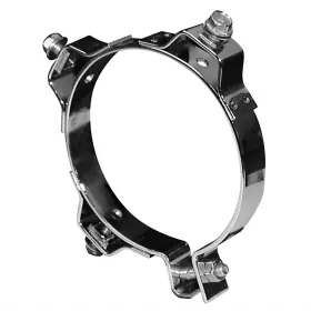9451 Ap Exhaust For 180 Muffler Shield 8 1/2 Inch Dia. Chrome Plated