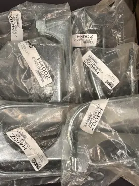 H400z Ap Exhaust Clamp 4ftft Muffler Extra Heavy-duty U-bolt Lot Of 6