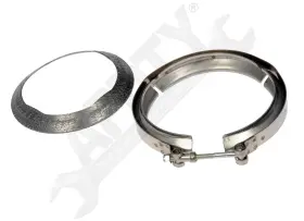 142567 Apdty Exhaust V-band Clamp And Gasket