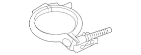 0p2-253-725-b Audi Genuine Clamp