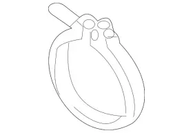420-251-143 Audi Genuine Muffler Clamp
