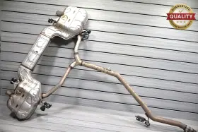 4k0253611 Audi 2019 - 2024 A6 2.0l Rear Exhaust System Muffler Oem 49k /