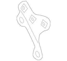 Audi 7l8-253-047-g Genuine Converter And Pipe Support