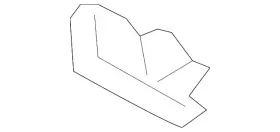 Audi 8e0-253-375 Genuine Exhaust System Hanger Bracket