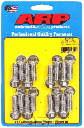 400-1110 Auto Racing Products 400 1110 Hdr Blt Kt 3 8x1 000