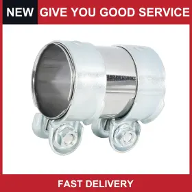 Automall Tech 703820816492 Pack Of 1 For Seat Toledo Exhaust Pipe Sleeve Connector Clamp Coupler 56 X 94 Mm