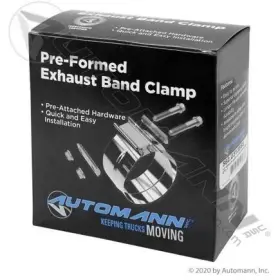 562.u3105ss Automann Exhaust Band Clamp Preformed 5 Inch