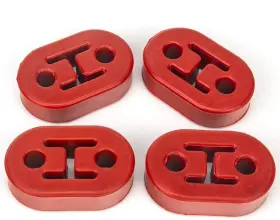 Autop1310 Autopartszone 4pcs Heavy Duty Rubber Exhaust Tail Pipe Mount Bracket Hanger Bushing Insulator