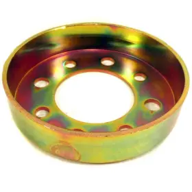2541 Azusa 4 Inch Brake Drum No Flange 2.875 Bolt Circle Zinc Plated