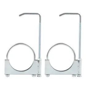 Ba009042-1 Batoneco Exhaust Clamp With Hanger Fit 3.5 Inch Pipe Universal On Ha