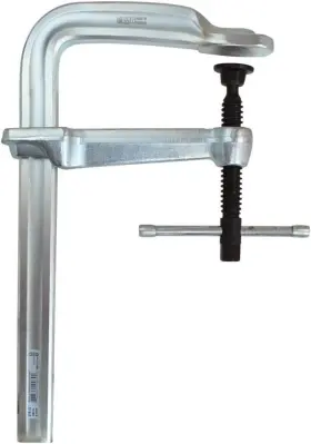 Stb-18 Bessey 18 Inch 4880 Nominal Clamping Force All Steel Clamp Silver