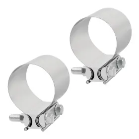 Br0144 Bigreat 3.5 Inch Exhaust Clamp 3 1/2 Butt Joint Seal Band Sleeve Couple