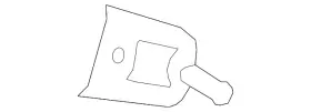 18-20-7-548-745 Bmw Genuine Rear Muffler Front Bracket