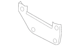 18-20-7-562-612 Bmw Genuine Converter And Pipe Center Bracket