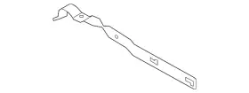 Bmw 18-20-7-578-169 Genuine Converter And Pipe Front Bracket