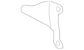 18-20-7-592-875 Bmw Genuine 2011-2015 - Pre-converter Upper Bracket