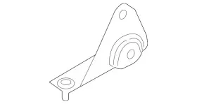 18-20-7-612-006 Bmw Genuine Converter And Pipe Upper Bracket