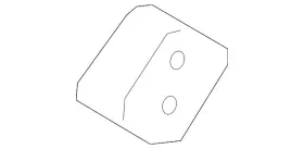 18-20-8-576-349 Bmw Genuine Catalytic Converter Mount