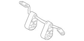 18-30-3-413-461 Bmw Genuine Rear Muffler Bracket