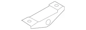 18-30-7-521-388 Bmw Genuine 2006-2011 - Rear Muffler Front Support