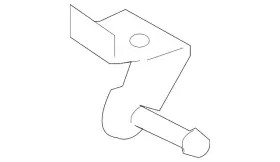 18-30-7-525-633 Bmw Genuine Rear Muffler Support 18307525633