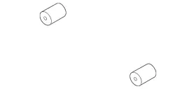 18-30-7-607-696 Bmw Genuine Center Pipe Damper