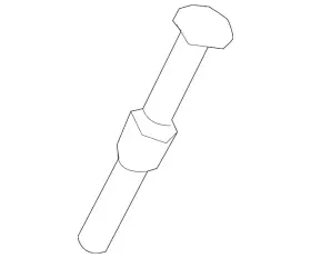 18-30-7-620-661 Bmw Genuine Catalytic Converter Screw