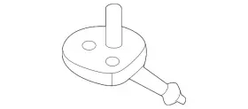 18-30-7-884-219 Bmw Genuine Muffler Rear Bracket