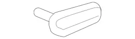 18-30-7-935-435 Bmw Genuine Intermediate Pipe Bracket