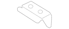 18-30-8-509-666 Bmw Genuine Rear Muffler Bracket