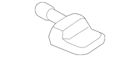 18-30-8-582-061 Bmw Genuine Rear Muffler Bracket