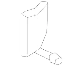18-30-8-582-062 Bmw Genuine Rear Muffler Center Bracket
