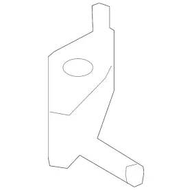 Bmw 18-30-8-582-063 Genuine Center Muffler Bracket 18308582063