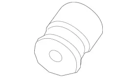 18-30-9-468-590 Bmw Genuine Rear Muffler Insulator