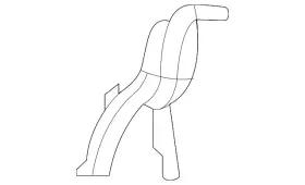 18-30-9-882-566 Bmw Genuine Center Muffler Upper Support