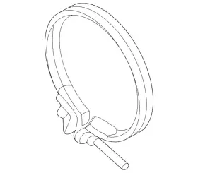 18-32-5-a0b-f72 Bmw Genuine Turbocharger Clamp