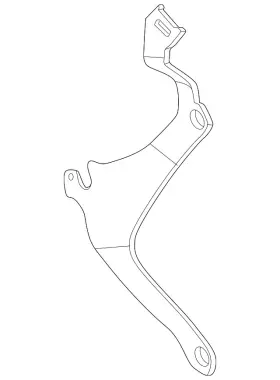 18-32-5-b44-a32 Bmw Genuine Exhaust Bracket