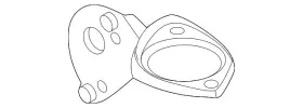 Bmw 18-32-9-798-745 Genuine Catalytic Converter Clamp