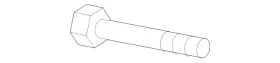 18-40-7-540-023 Bmw Genuine Center Pipe Screw
