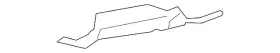 51-12-7-452-624 Bmw Genuine Tailpipe Extension Bracket