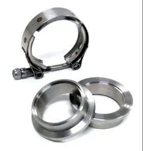 S2.25 Bmw Clamps V Band With 2pcs Of Flange Mild Inch
