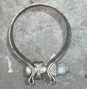 13660000354 Borla 18328 2.75 Inch 70mm Stainless Steel Half Moon Clamp