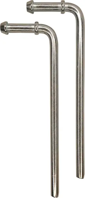 Branded 445038589562 2 Pack 90 Bend Universal Weld In Place Exhaust Hanger Rod Made The Usa Tool