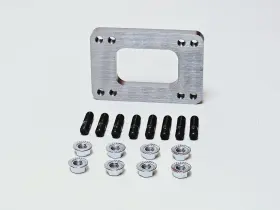 Cfs-t4un-t6un-noslope-stud Cfs T4 Undivided To T6 Adapter Turbo Flange No Transition S400 S300 S475 Gt30 Studs